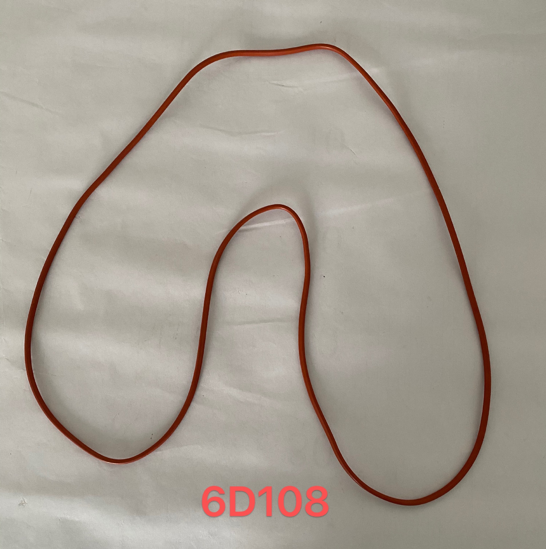 KOMATSU小松6D108发动机配件密封件垫圈汽门室胶条6136-11-8814