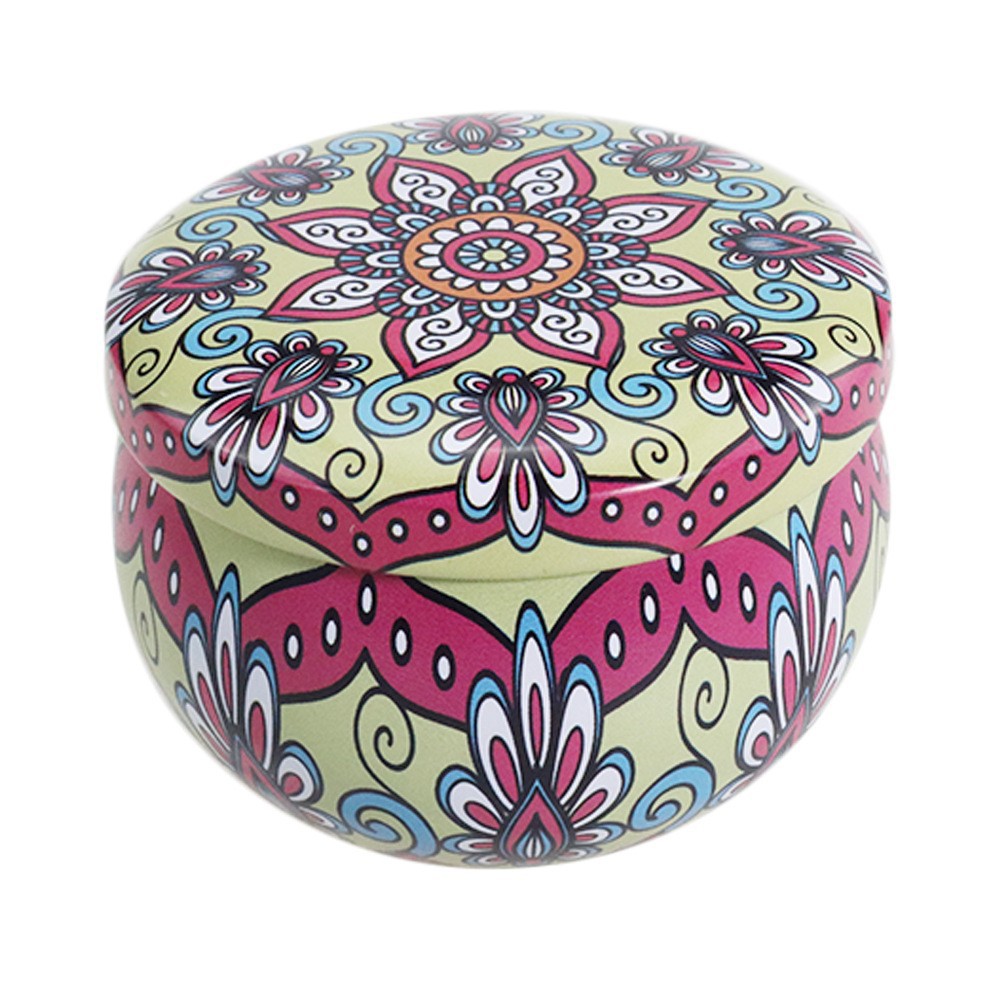 Latas de hojalata personalizadas para velas y alimentos, cajas de regalo, galletas, té y caramelos, fabricantes de Dongguan image 25