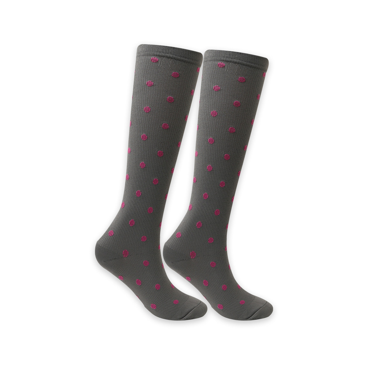 회색 분홍색 점