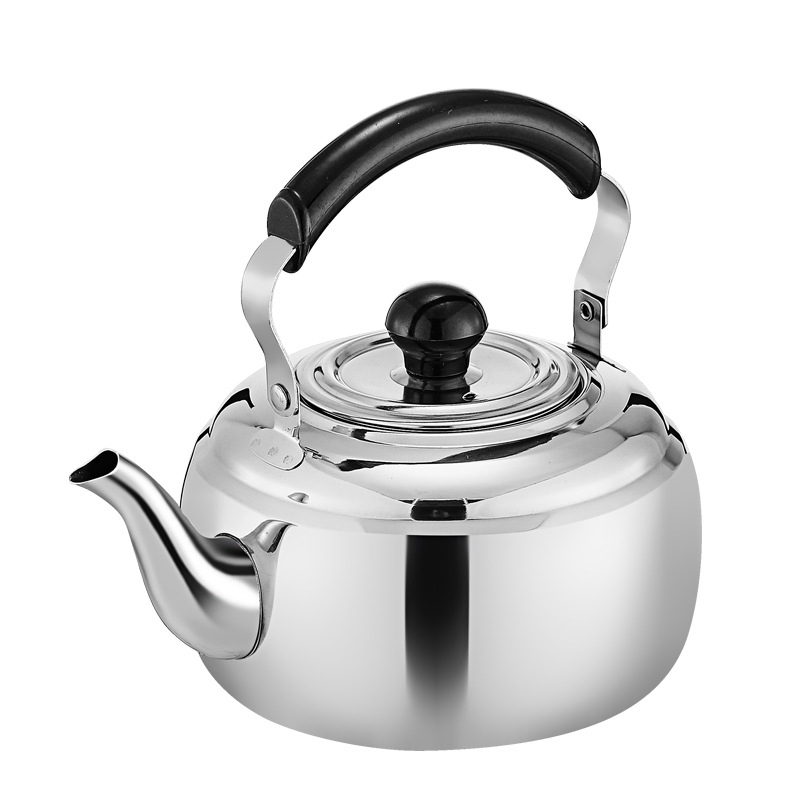 Hongmeishun tetera de acero inoxidable, filtro, té, cocina de inducción, agua hirviendo, tetera de restaurante, estufa de cerámica eléctrica al aire libre, olla de elevación