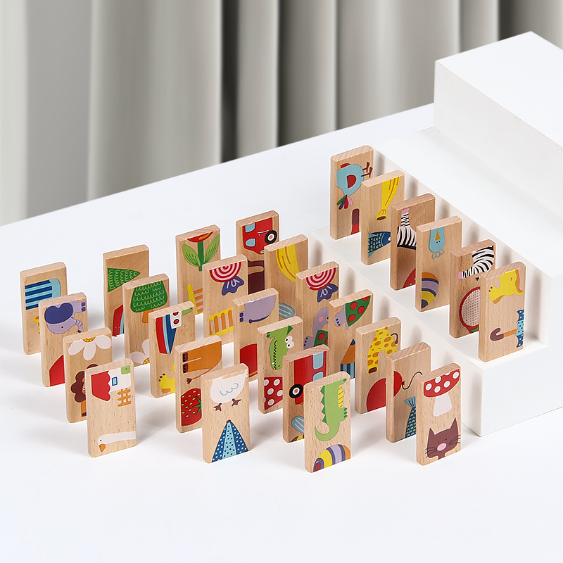 Domino Animal 28 piezas puzzle