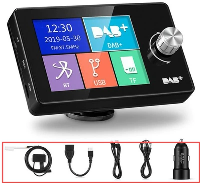 2.8 Inch Car Dab+Digital Broadcasting Colorful Screen Receiver (Other Car Video) - 2-antenna-digital-dab-for-android-navigation-60