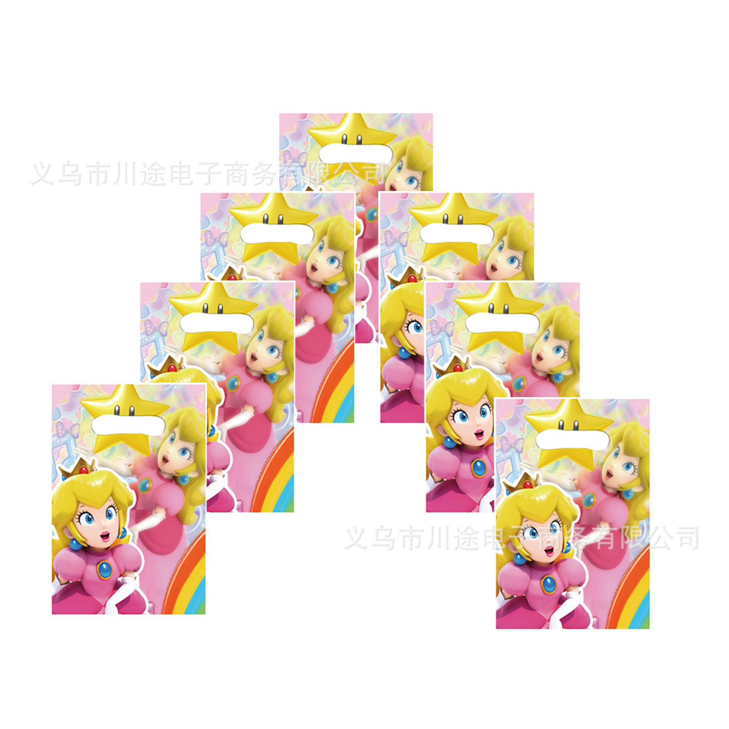 Fábrica directa bolsa de regalo de dibujos animados para niños fiesta de cumpleaños bolsa de regalo película perlada bolsa de regalo PE ahora