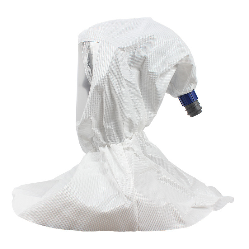 Campana de S-655 de 3M tipo de suministro de aire de tubo largo capucha de protección Tipo de aro image 4