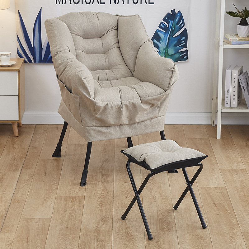 Sofá perezoso silla perezoso sofá silla de la computadora balcón dormitorio ocio silla trasera hogar perezoso silla