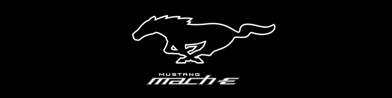 For Ford Electric Horse Rain and Rain Shield Sun Visor Ford Mustang Mach-E Window visor