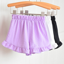 女童运动短裤夏季2025新款女大童时髦三分裤薄款儿童外穿夏装裤子