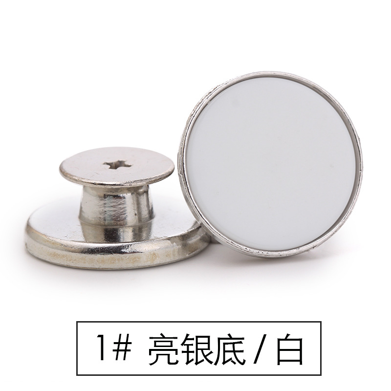 Botón de los pantalones vaqueros botón de la cintura ajustable desmontable modificación de la cintura artefacto redondo hebilla de metal pantalones fijos