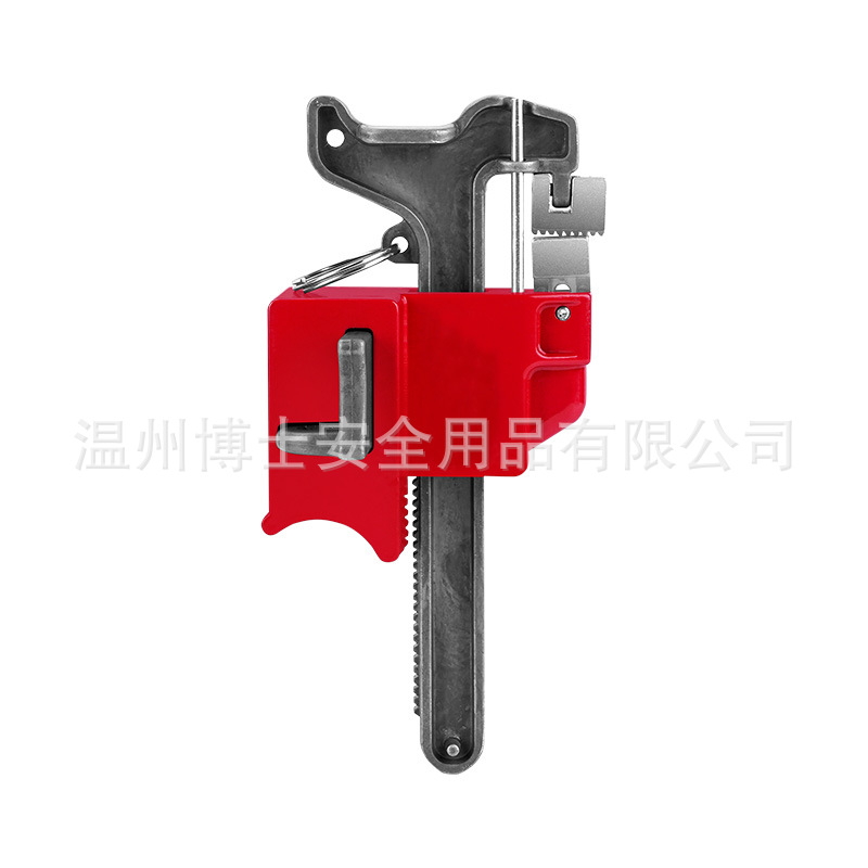 工业安全锁具工程隔离loto可调节阀门锁万用铝制手柄球阀锁