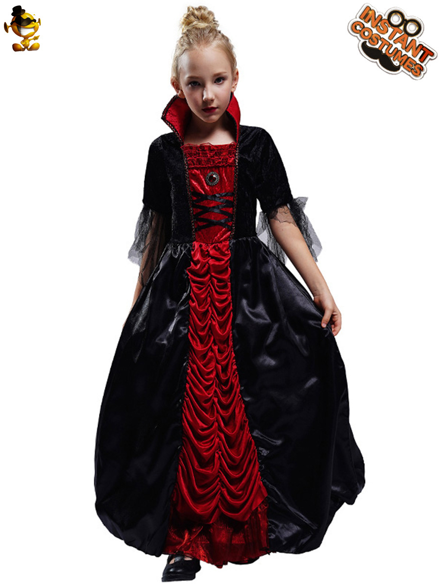 Transfronterizo niña horror vampiro reina traje mascarada Cosplay traje de la etapa traje de rendimiento image 4