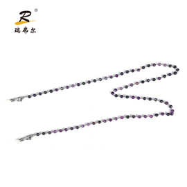 眼镜绳眼镜链 时尚挂脖网红口罩链子金属成人挂链防掉防滑绳挂绳
