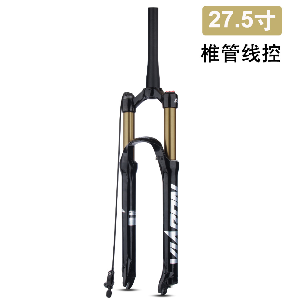 Viaron bicicleta de montaña horquilla delantera 26 27.5 29-pulgadas amortiguador gas tenedor aleación de magnesio presión de aire horquilla delantera