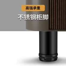 ✅黑色白色不锈钢脚橱柜沙发柜脚可调节家具脚支撑腿电视床茶几桌
