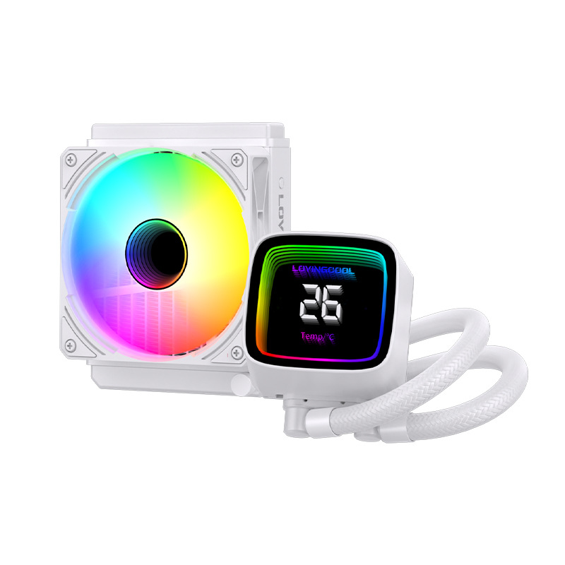 Cross-espejo HK todo en uno enfriado por agua CPU disipador de calor argb ventilador de chasis interAMD placa base universal 360 refrigerado por agua