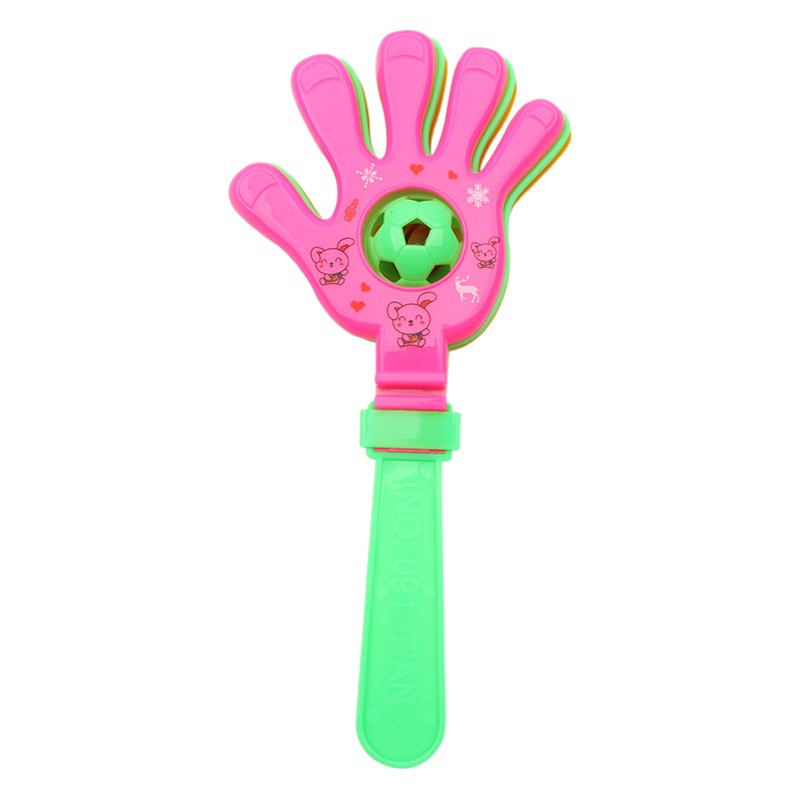 Large Clapping Device Wholesale Small Hand Clapper Yiwu Toys Clapping Cartoon Rattle Clapping Hand Clapping Props for Cheering