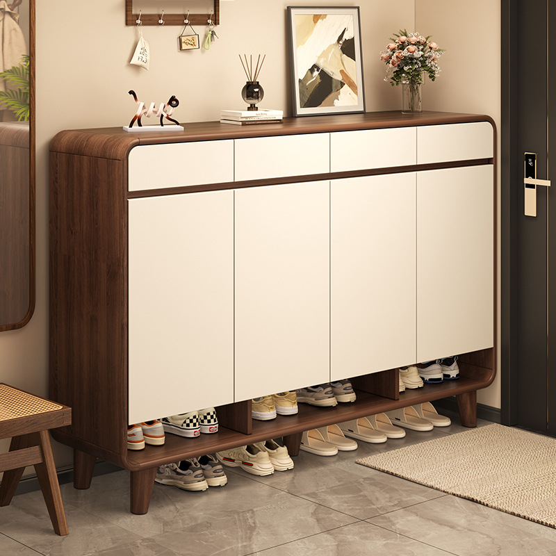 Shoe Cabinet for Home Entrance, Integrated Wall-Mounted Storage Cabinet, 2025 New Popular Model for Entryway, Hallway, and Entrance Shoe Rack
