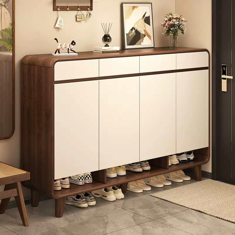 鞋柜家用门口收纳柜一体靠墙2025新款爆款入户玄关柜走廊进门鞋架