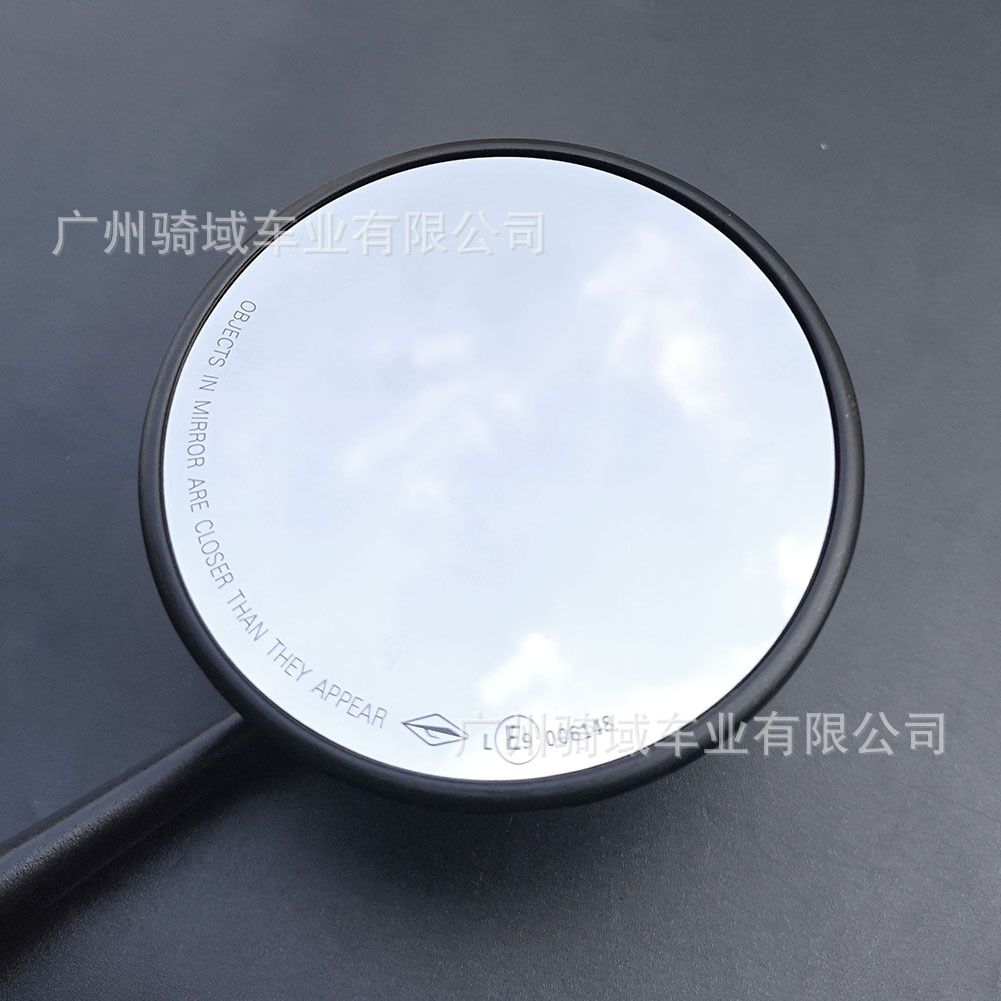 Suitable for Xin Da Zhou Motorcycle Modification, Wide-Angle Rearview Mirror, Niu Yadi 009 Aluminum Alloy Retro Rearview Mirror