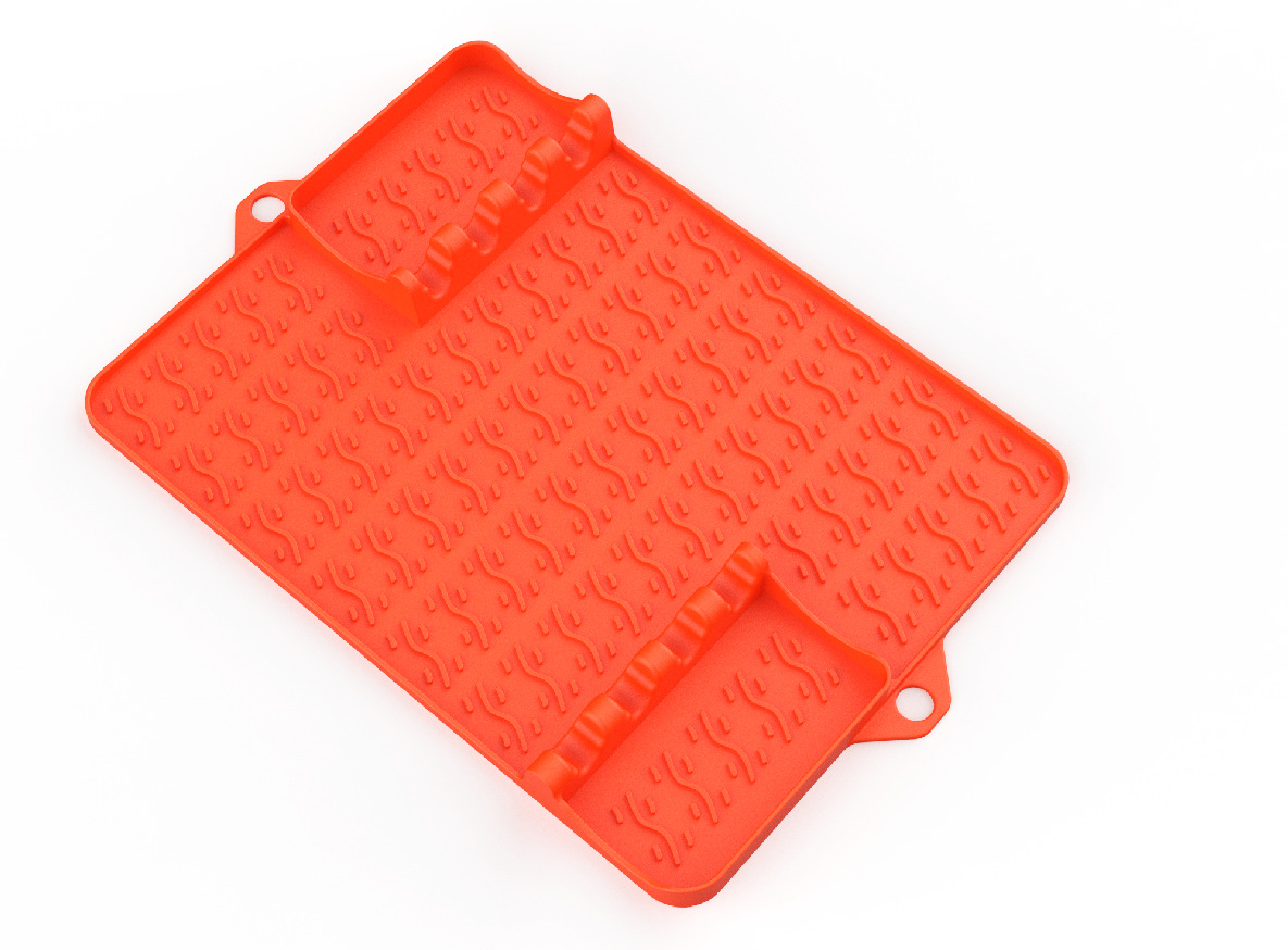 물 패턴 오렌지 41.5CM * 31.6CM * 3.46CM