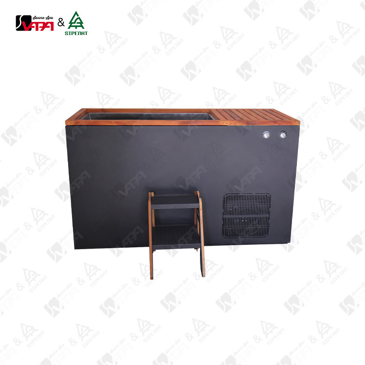 冷水浴缸 方形加高 工厂发货 桑拿房 制冷浴缸1人使用 户外