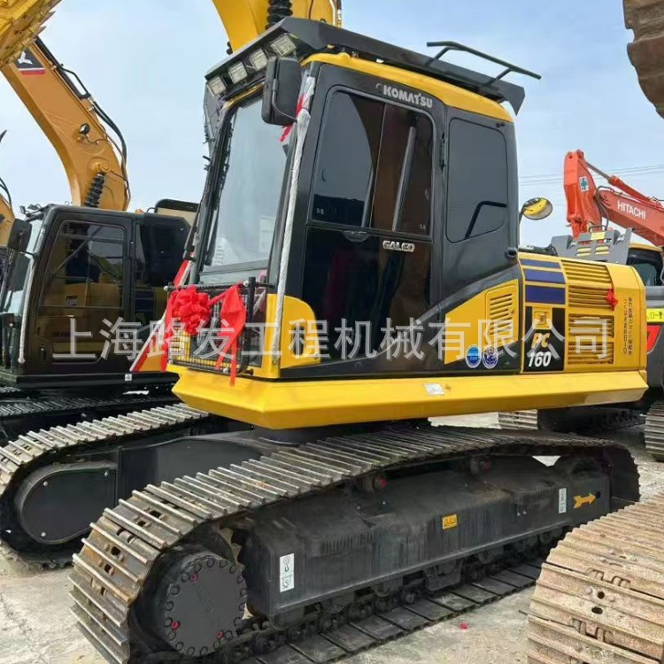 Venta Komatsu PC160LC - -8 excavadora de segunda mano camión de movimiento de tierra puro envío gratuito