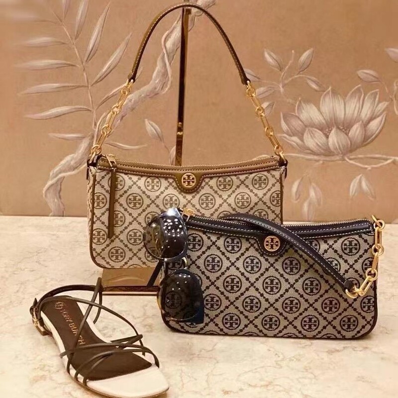 Manufacturer Cross-Border Wholesale Tb Women's Bag 2025 New Versatile Shoulder Bag Canvas Crossbody High-End Western Style Armpit Bag Manufacturer Cross-Border Wholesale Tb Women's Bag 2025 New Versatile Shoulder Bag Canvas Crossbody High-End Western Style Armpit Bag