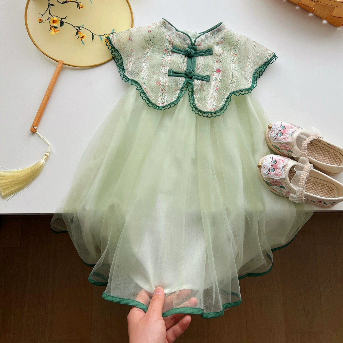 小资范 Summer cheongsam, children's clothes, wholesale