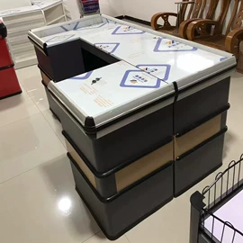 商超货架;收银台;仓储货架