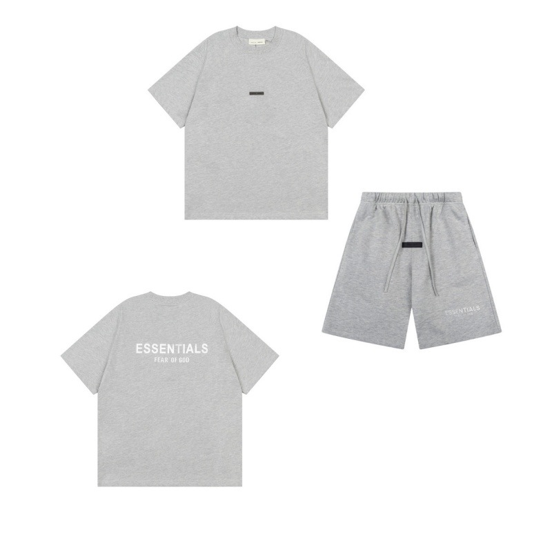 Nueva Sudadera con Capucha FEAR OF GOD ESSENTIALS con Letras Estampadas, Unisex, Casual, Holgada, con Forro Polar, Moderna