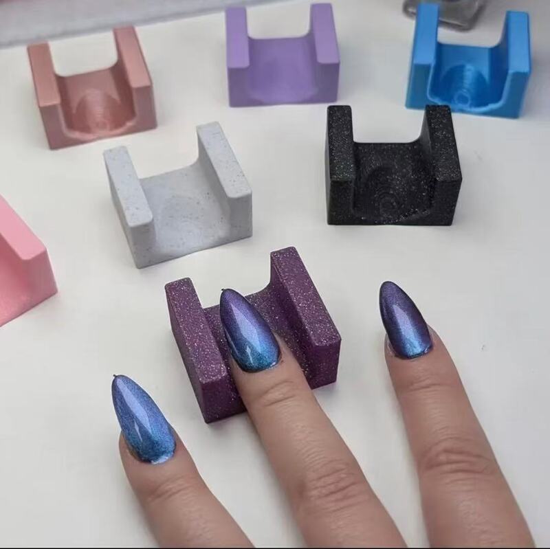 Cross-border explosions Nail tools suede nail art artifact tool hand nail art points finger rest protection anti-miso