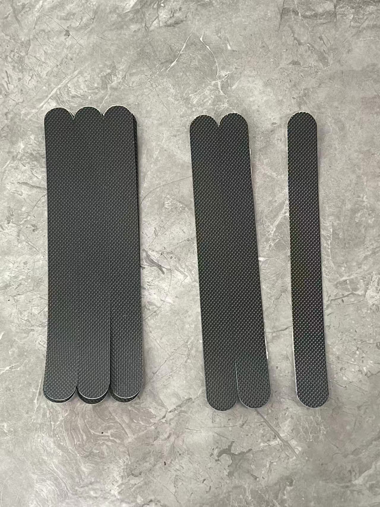 블랙, 체크무늬 2*20cm (6팩)