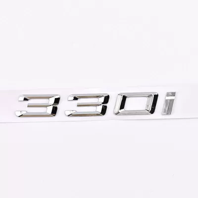decals, rear emblem, engine displacement – Car logo - standard-04-19330i