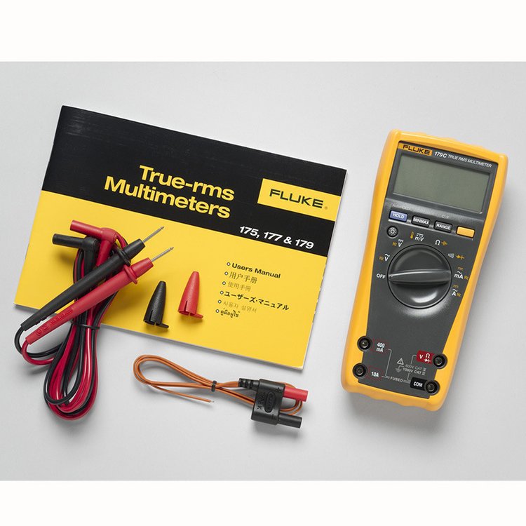 数字万用表 福禄克Fluke 175C 真有效值手持式多用表