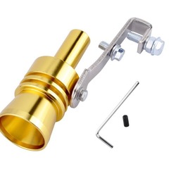 Car Modified Turbo Whistle Exhaust Pipe Sounder Whistle Tail Gas Mimic Sounder Auto Motor Accessories Factory Direct Sales 