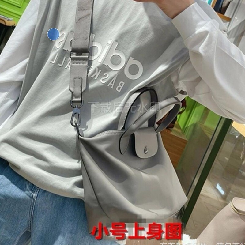 High-Quality New Cowhide Dumpling Bag, Large-Capacity Shoulder Tote Bag, Simple Commuter Bag, Small Portable Crossbody Bag