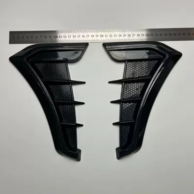 Car Simulation Shark Gill Fender Wing Modification Car Sticker Shark Fin Decorative Sticker Sealing Sticker Dropshipping (Other Car Modifications) - hd-717-black-box