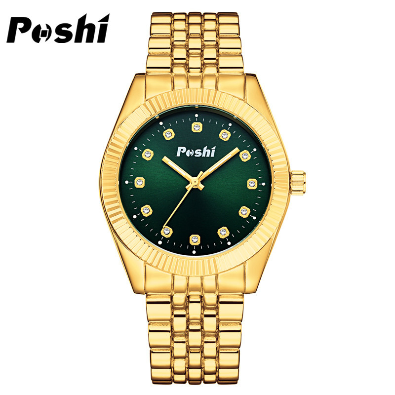 Reloj de hombre moda casual luminoso reloj de cuarzo de mujer reloj de pareja Reloj transfronterizo europeo y americano en stock POSHI