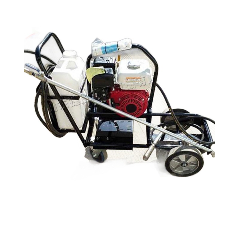 pequeño distribuidor de asfalto empujado a mano distribuidor de mantenimiento de pavimento envejecido reparador de asfalto