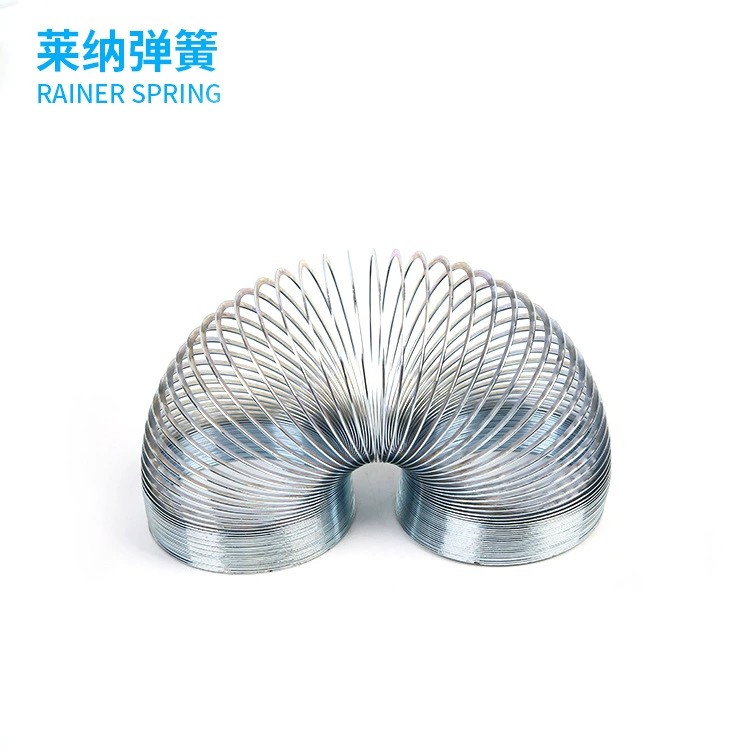 Поставка радужного кольца игрушка пружинное кольцо складное кольцо детское 1-2-3 лет раннее образование цилиндрическое цветное Радужное кольцо