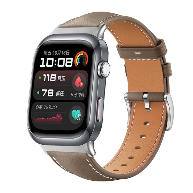 xDfind correa de cuero de tiburón negro para Huawei Watch Fit 4 Pro / Fit 4 / Fit 3 20mm