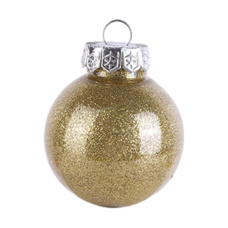 国境を越えた新しいクリスマスボール6cmクリスマスツリー装飾メッキプラスチックボール異形彩色クリスマスボールセットストラップ|undefined