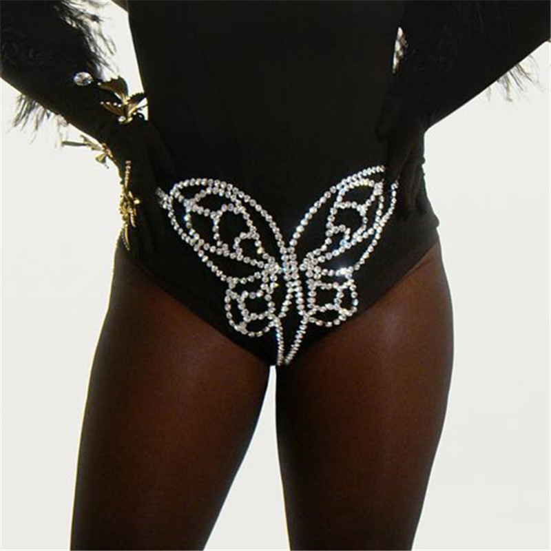 Cross -border new product accessories exaggerated waist chain…