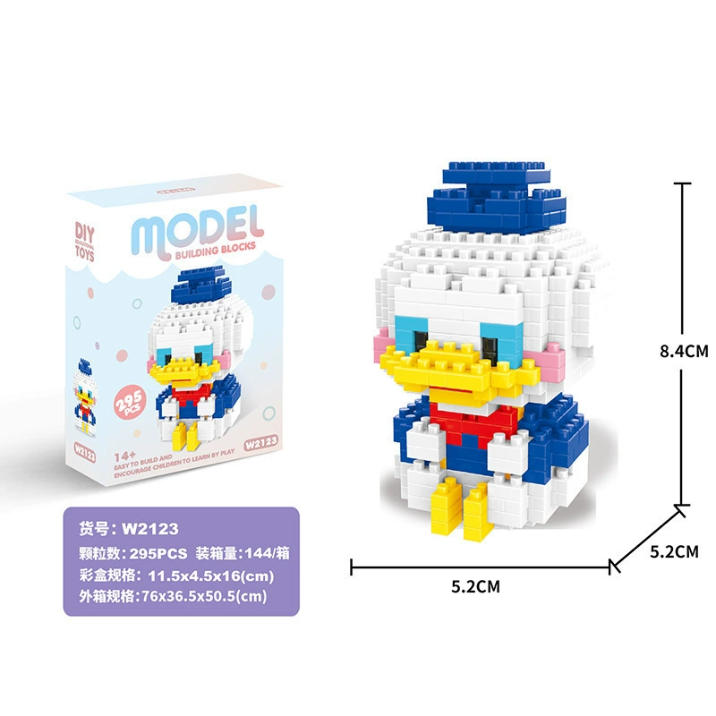 Constructor, cartoon doll, toy, direct factory sales