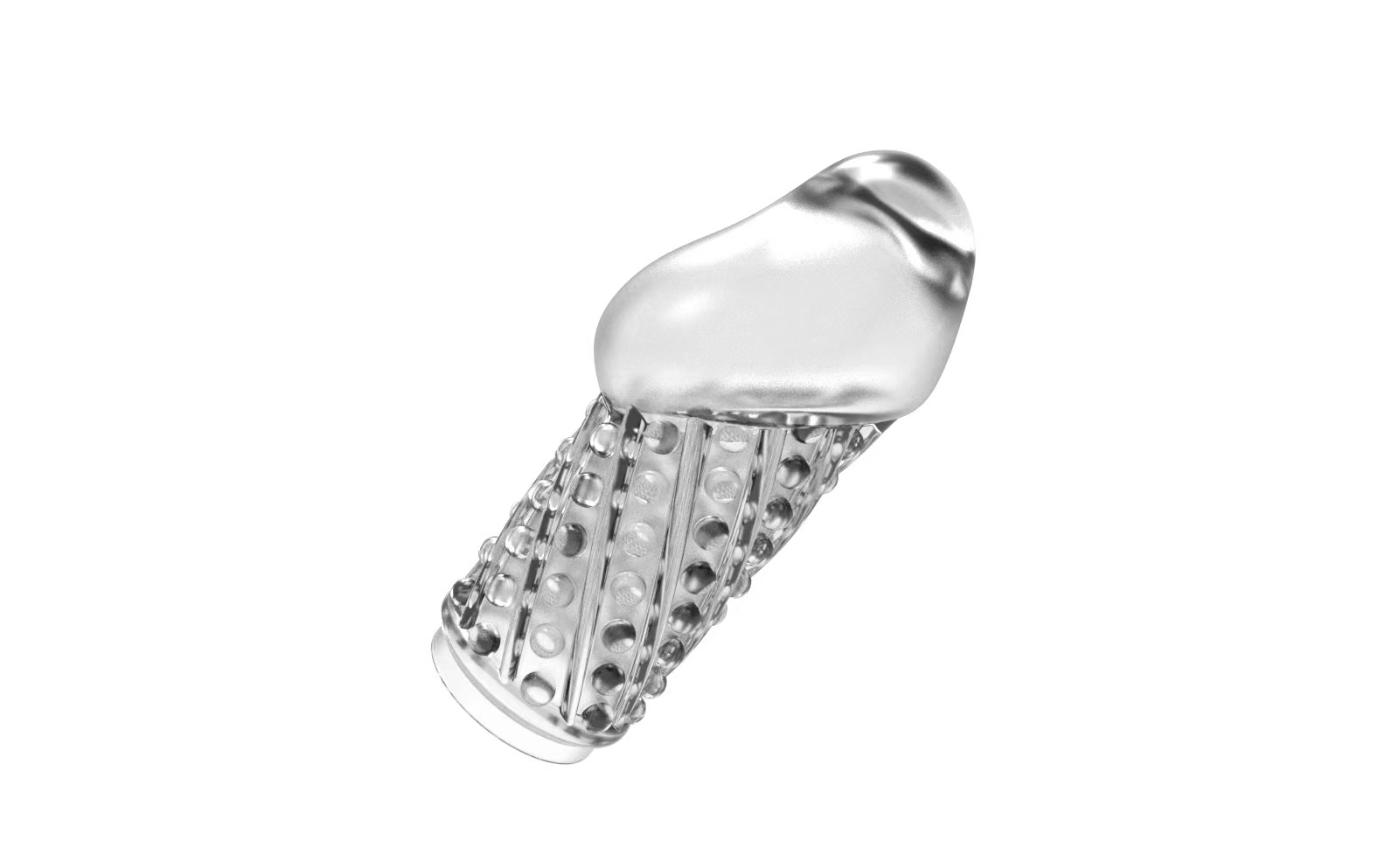 Preservativo ritardato per glande per uomo, desensibilizzazione, ispessimento e allungamento del pene, preservativo per orgasmo duraturo, sex toy_voghion.com