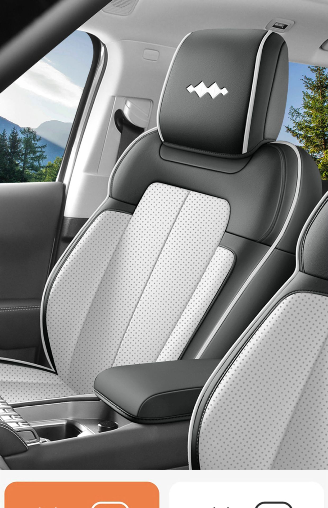 Seat Cushion for BYD Leopard 5, Breathable Leather Car Interior