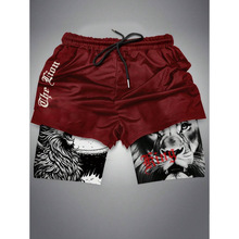 N 94873 Gradient double layer beach shorts ����˫����ʿɳ̲
