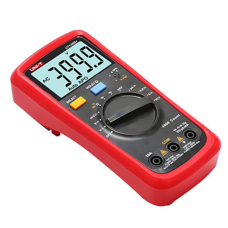 UNI-T UT136B + multímetro digital de rango automático multímetro eléctrico