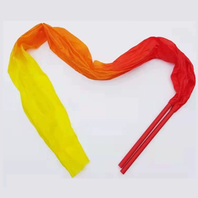 Лента Ribbon Plaza Фитнес Танцевальная лента из шелка Лента для детей, Янге, студенты, взрослые, слива, школьная команда выступления