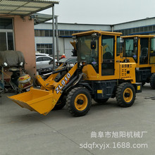 工地柴油四驱铲土机养殖厂粪便清理铲运机家用25马力单缸小铲车