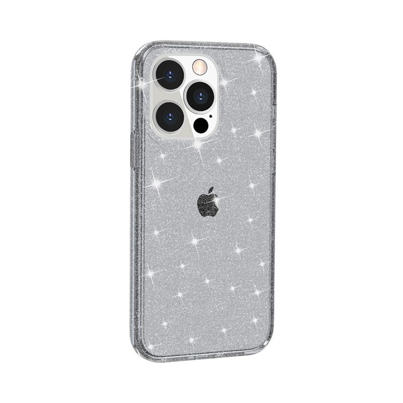 Чехол для телефона Apple iPhone 16 совместимый, защита от падений, блестящий прозрачный дизайн